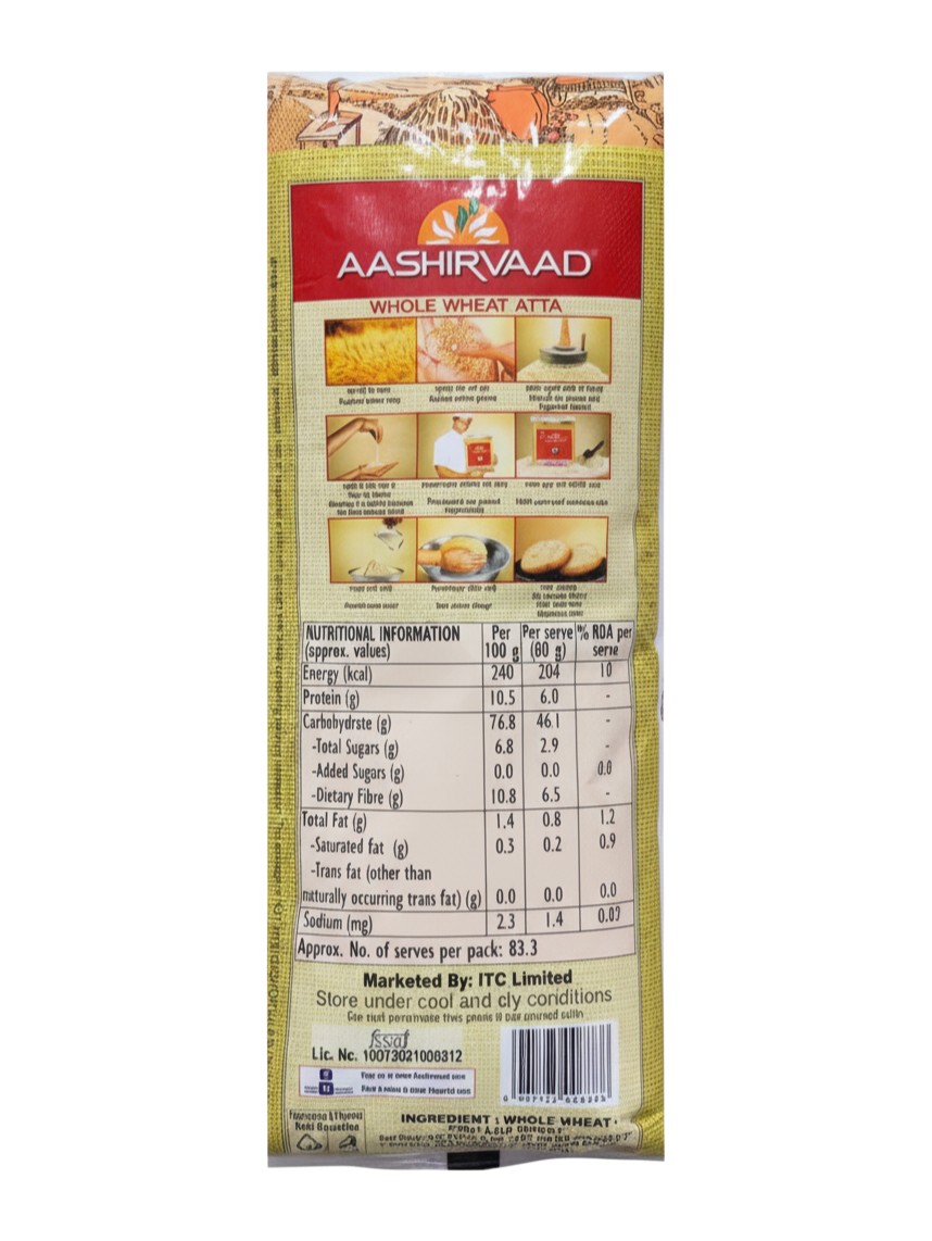Ashirwaad CHAKKI ATTA 10LB