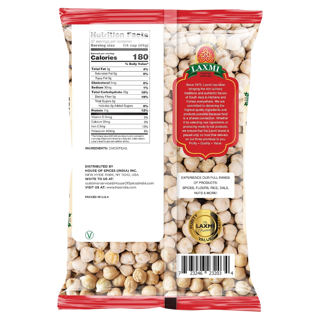 LAXMI KABULI CHANA 4LB