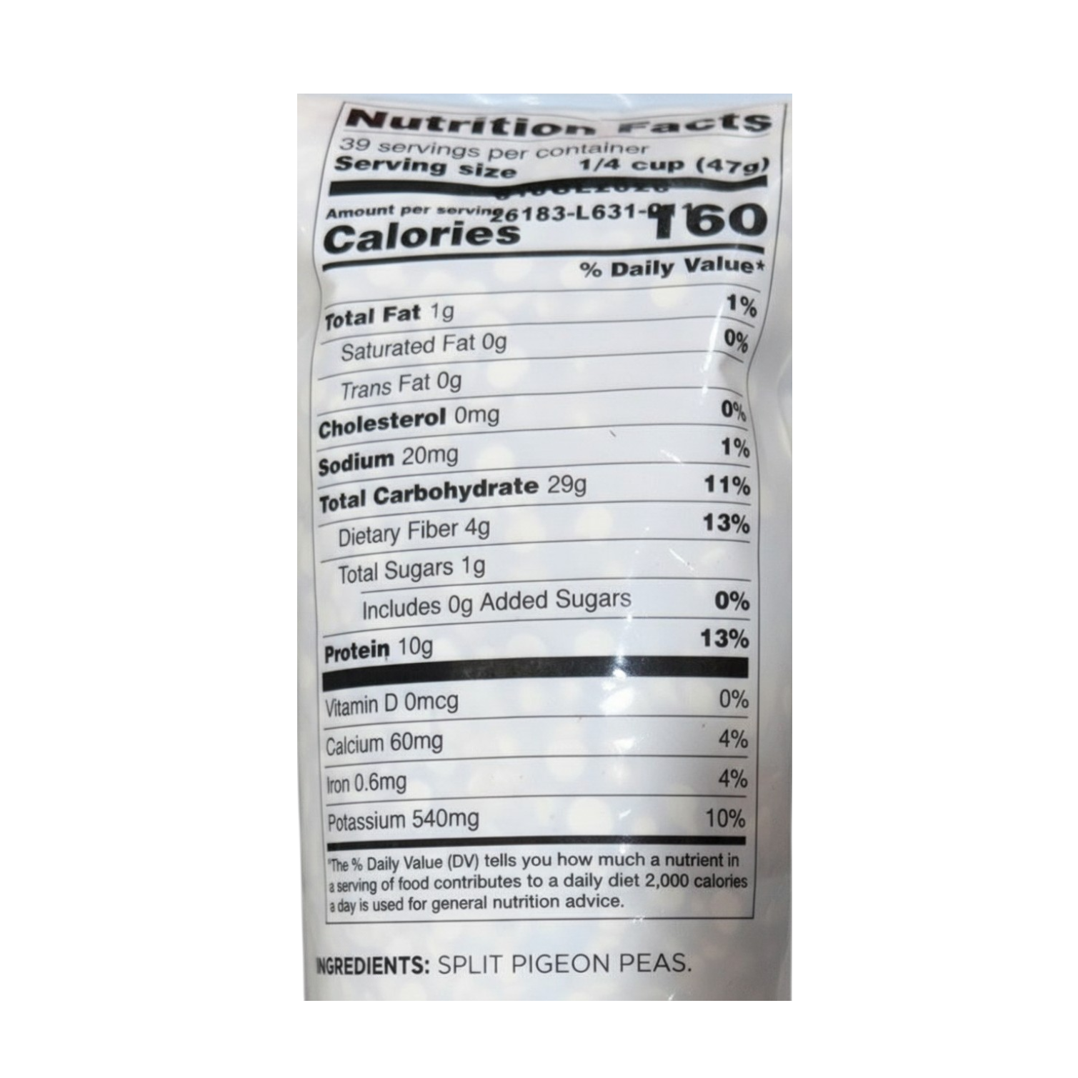 LAXMI TOOR DAL 4LB