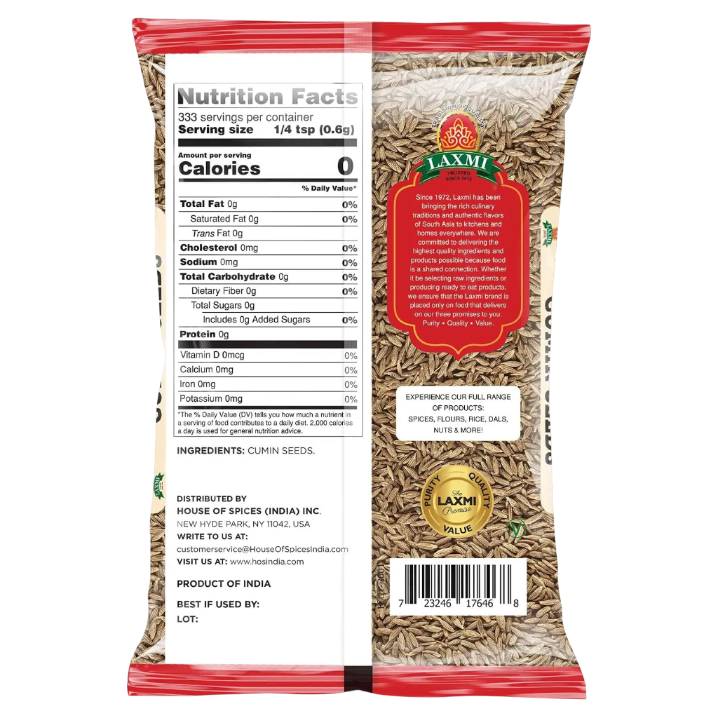 LAXMI CUMIN SEEDS 200G