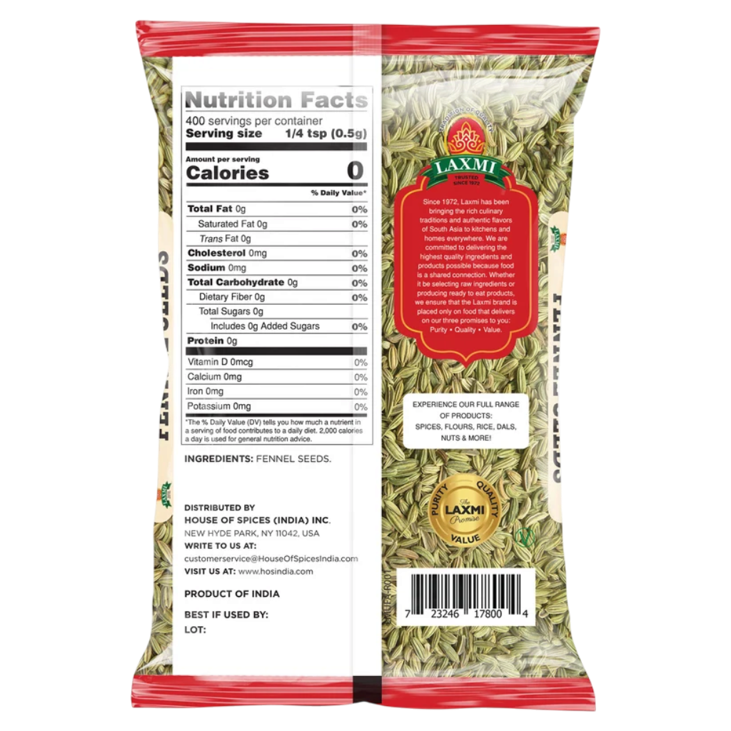 LAXMI FENNEL SEEDS 200G