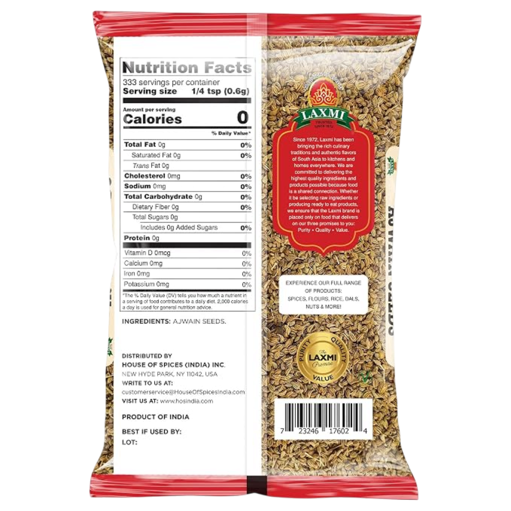 LAXMI AJWAIN SEEDS 7OZ