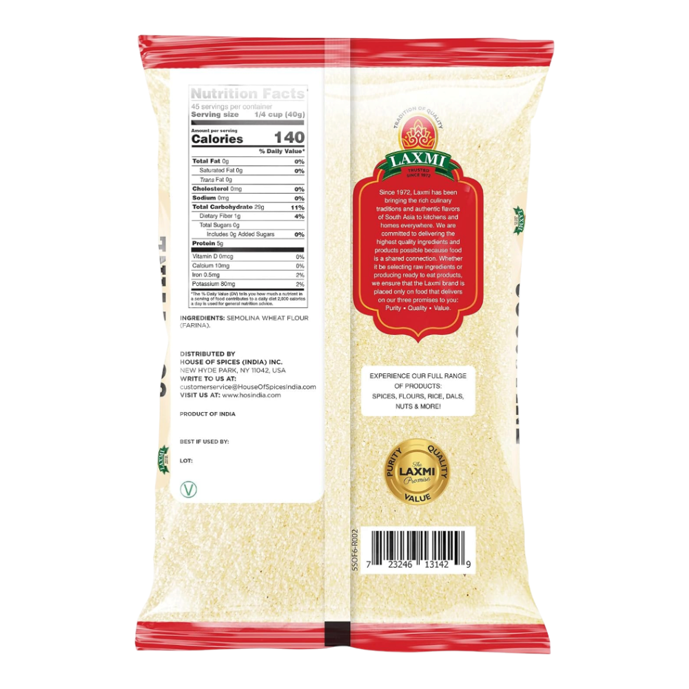 LAXMI SOOJI FINE 4LB