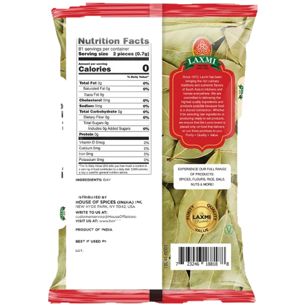 LAXMI BAY LEAVES 3.5 OZ